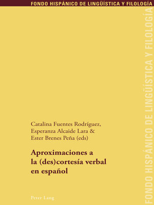 cover image of Aproximaciones a la (des)cortesía verbal en español